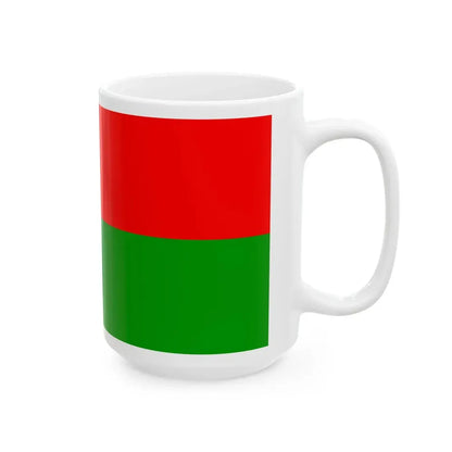 Suket flag (India) White Coffee Mug - Go Mug Yourself
