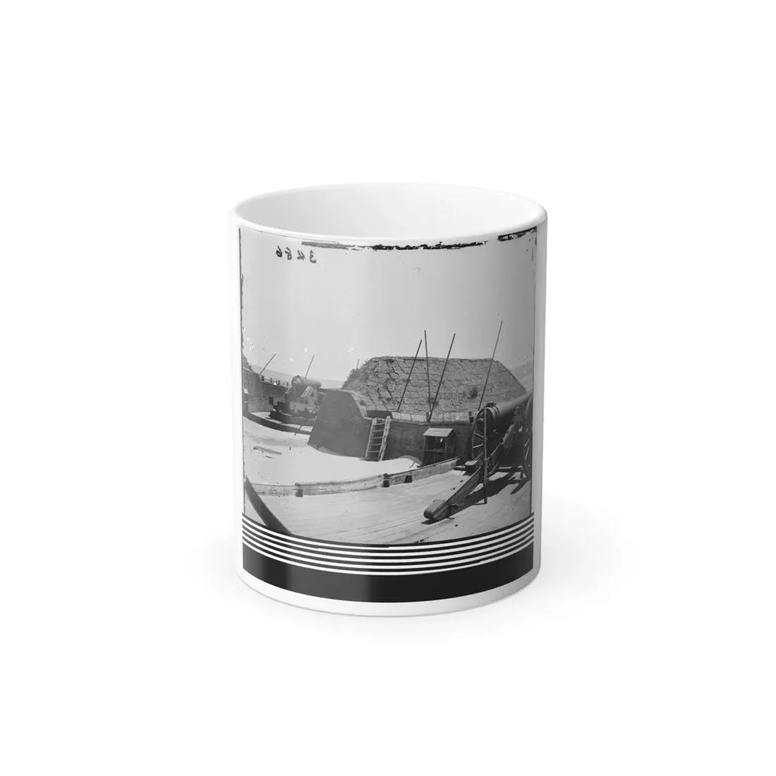 Sullivan's Island, S.C. Guns at Northeast Angle of Fort Marshall (U.S. Civil War) Color Changing Coffee Mug 11oz Default Title 11oz - Go Mug Yourself