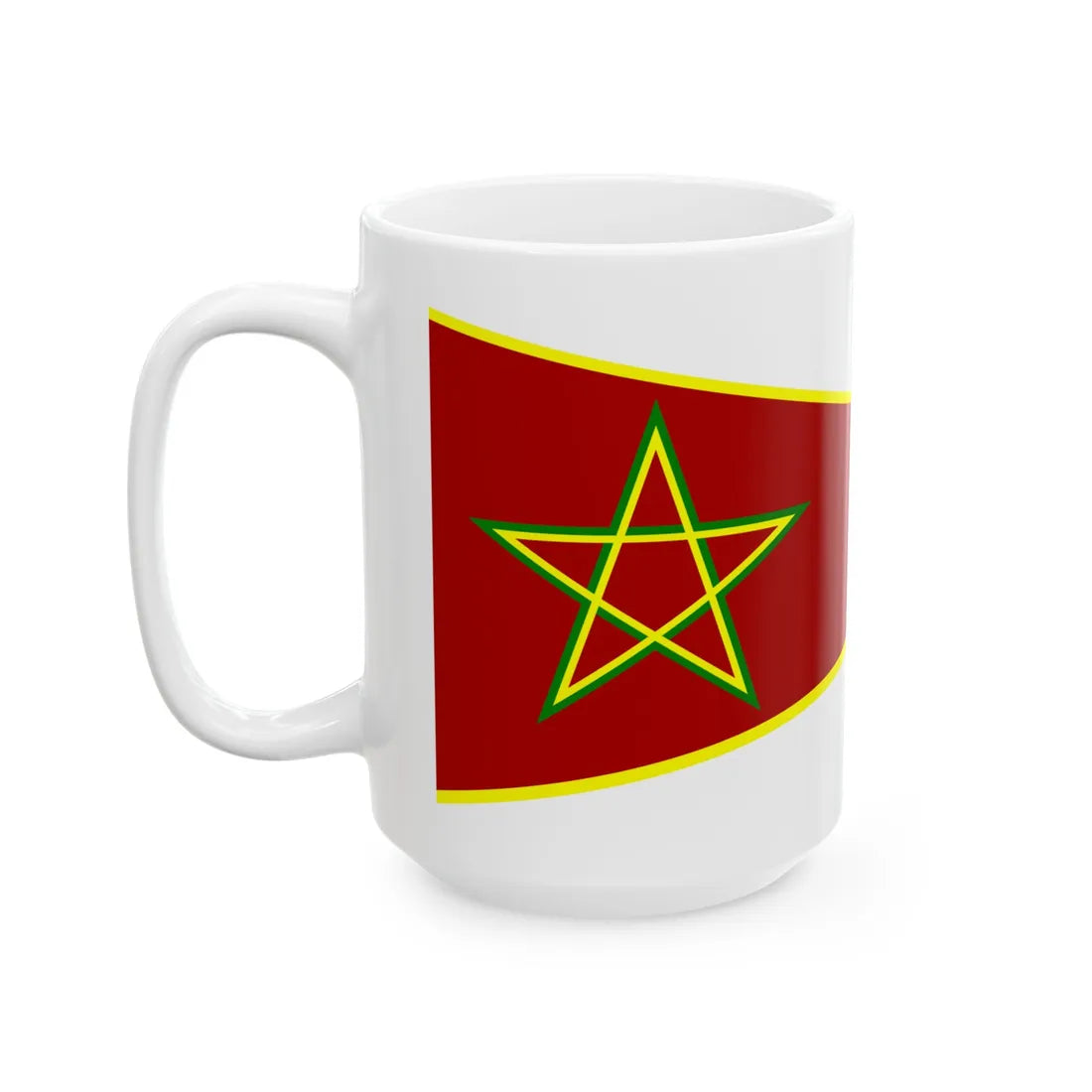 Sultan Standard of Morocco 1939 (Algeria) White Coffee Mug - Go Mug Yourself