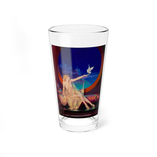 Sultana, calendar illustration, c. 1925 (Magazine Illustration) Pint Glass 16oz 16oz - Go Mug Yourself