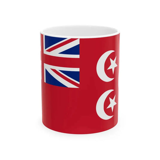 Sultanate of Egypt Protectorate Ensign (Egypt) White Coffee Mug 11oz - Go Mug Yourself