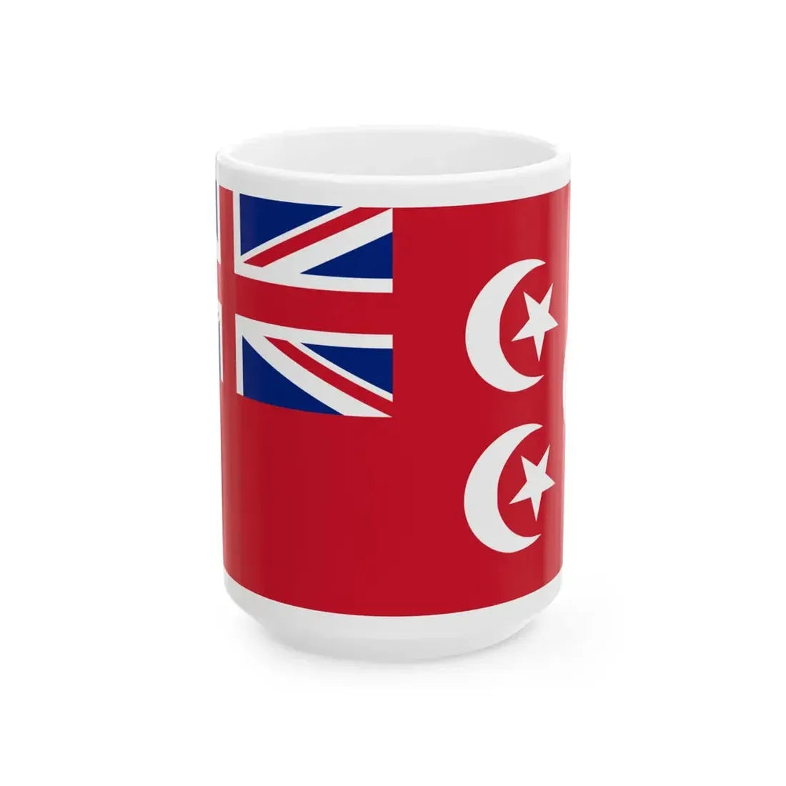Sultanate of Egypt Protectorate Ensign (Egypt) White Coffee Mug 15oz - Go Mug Yourself