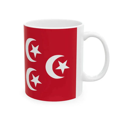 Sultanate of Egypt Protectorate Ensign (Egypt) White Coffee Mug - Go Mug Yourself