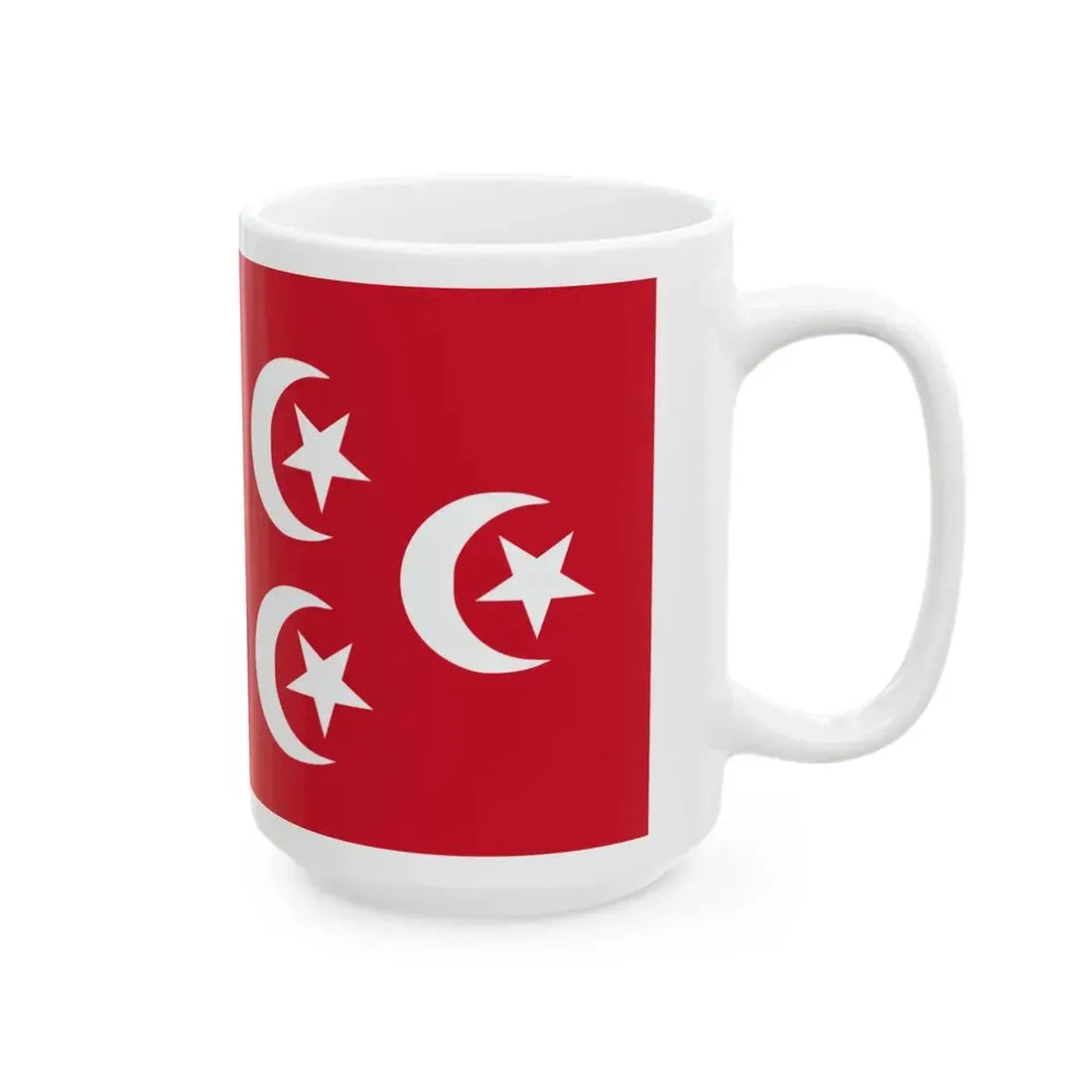 Sultanate of Egypt Protectorate Ensign (Egypt) White Coffee Mug - Go Mug Yourself