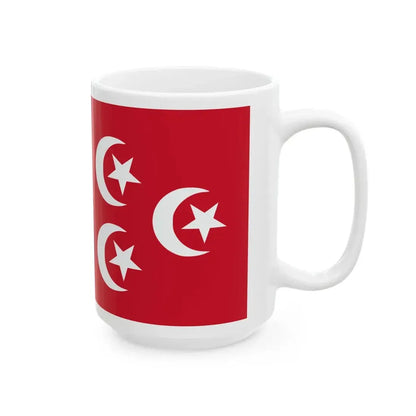 Sultanate of Egypt Protectorate Ensign (Egypt) White Coffee Mug - Go Mug Yourself