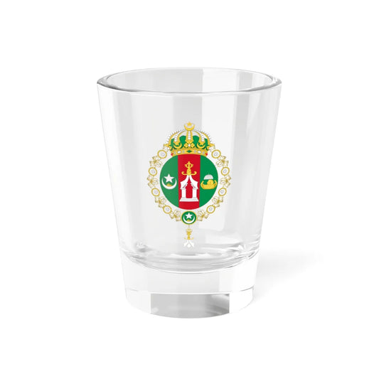 Sultanate of Sulu Coat of Arms Lesser (Philippines) (Coat of Arms) Shot Glass 1.5oz 1.5oz - Go Mug Yourself