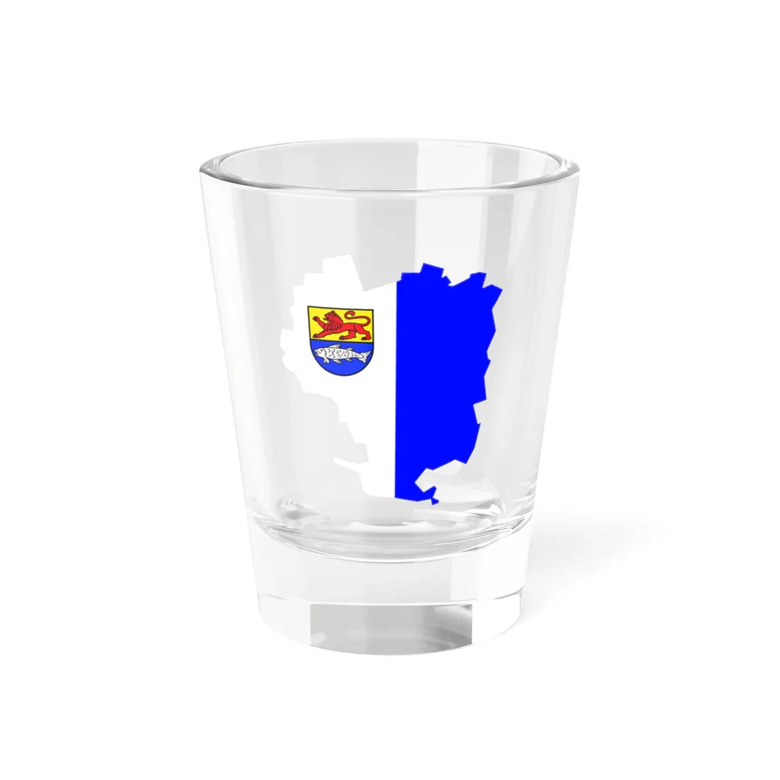 Sulzbach-Umriss 2 (Germany) Shot Glass 1.5oz 1.5oz - Go Mug Yourself