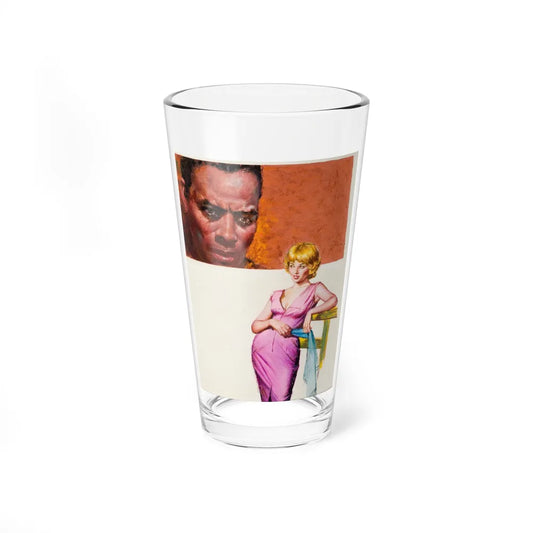 Summer Boy, Pyramid Books paperback cover, 1958 - Pint Glass 16oz 16oz - Go Mug Yourself