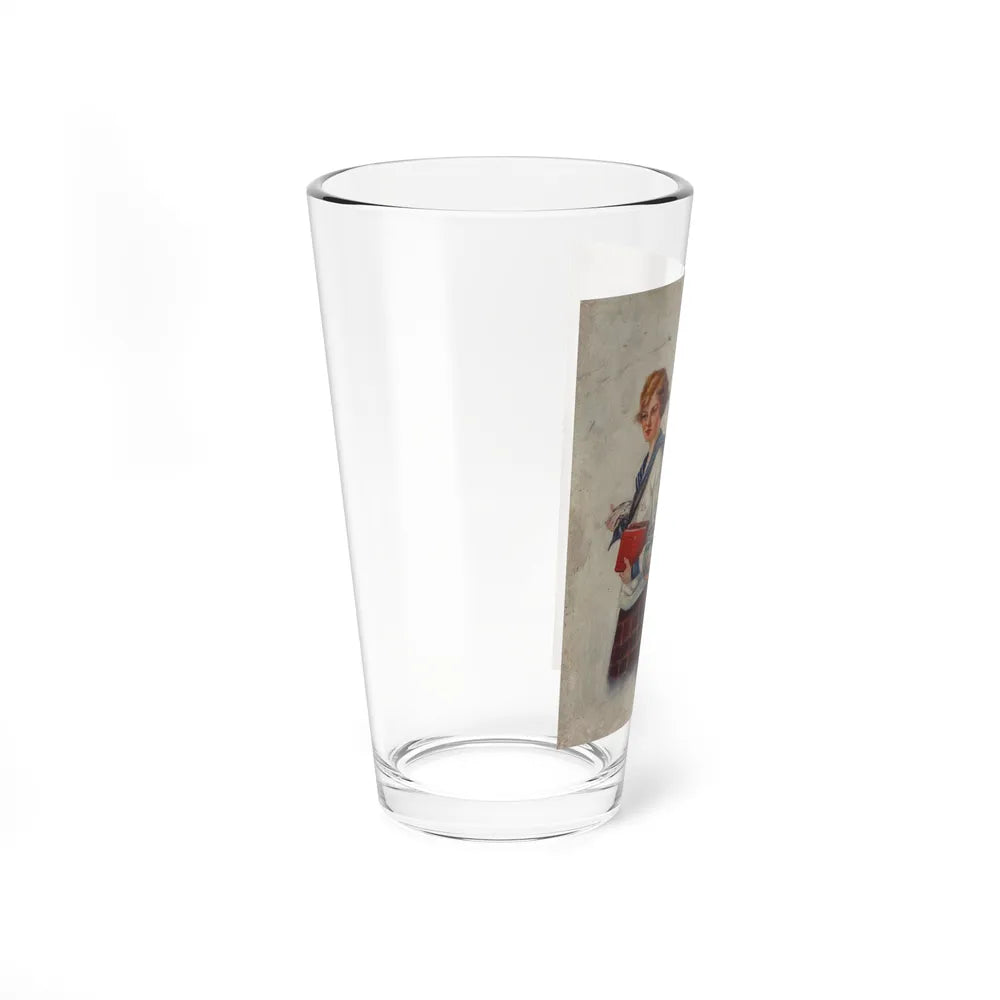 Summer Break (1), 1920 (Magazine Illustration) Pint Glass 16oz-Go Mug Yourself