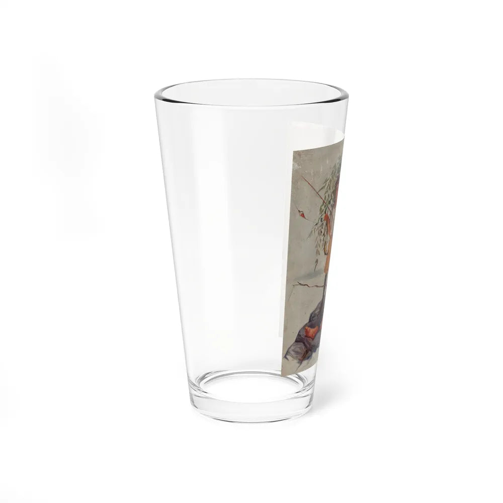 Summer Break (2), 1920 (Magazine Illustration) Pint Glass 16oz-Go Mug Yourself