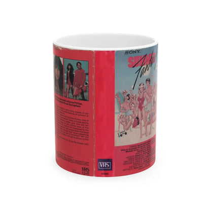 SUMMER FANTASY (VHS COVER) - White Coffee Mug-11oz-Go Mug Yourself