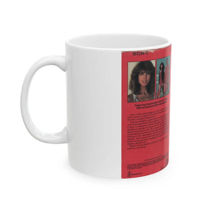 SUMMER FANTASY (VHS COVER) - White Coffee Mug-Go Mug Yourself