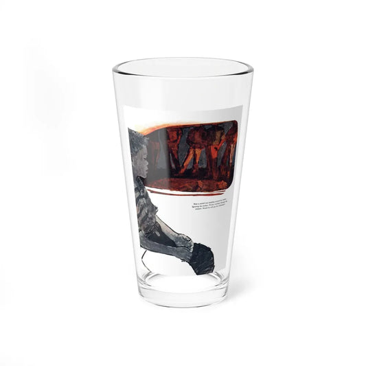 Summer Journey (1), Cosmopolitan, May 1960 (Magazine Illustration) Pint Glass 16oz 16oz - Go Mug Yourself