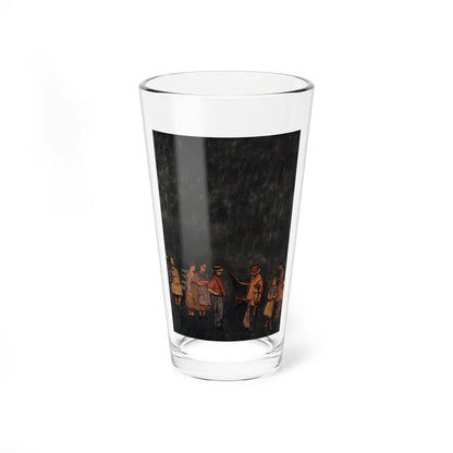 Summer Journey (2), Cosmopolitan, May 1960 (Magazine Illustration) Pint Glass 16oz 16oz - Go Mug Yourself