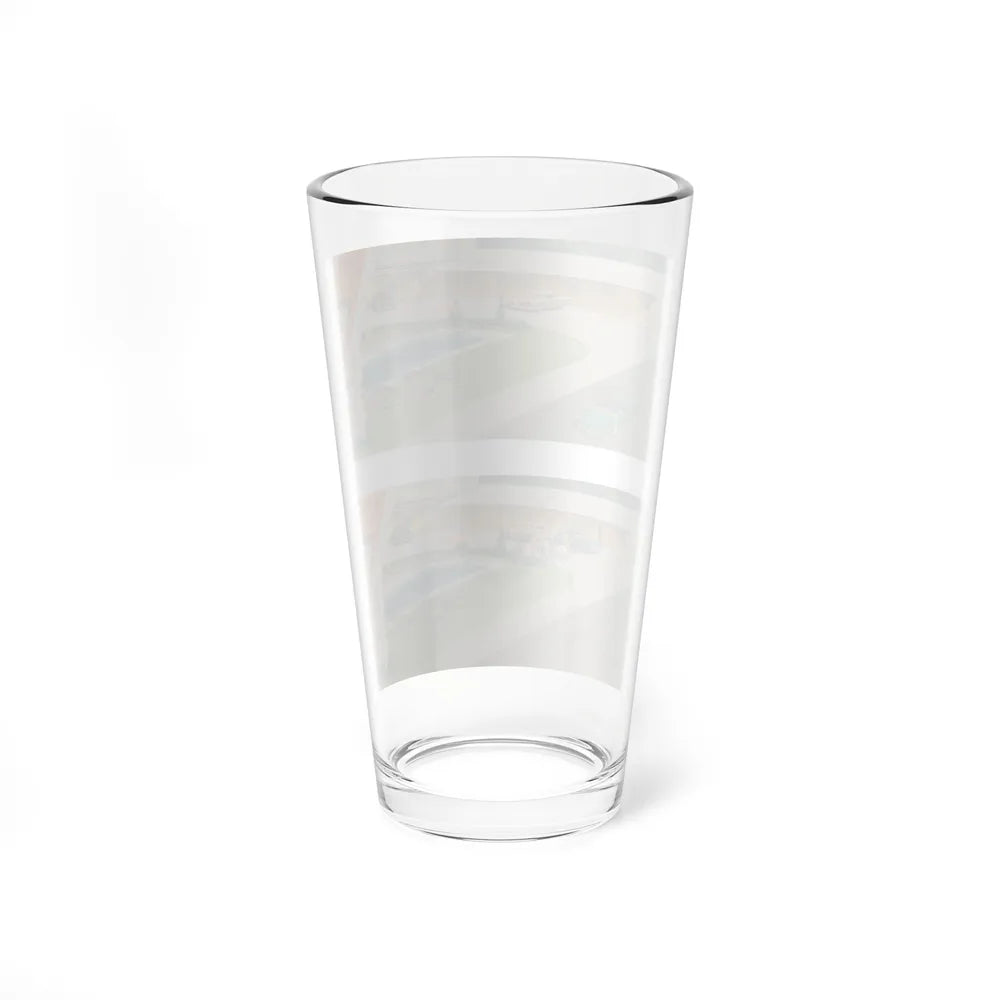 Summer Madness, The Saturday Evening Post cover, August 17, 1957 (Magazine Illustration) Pint Glass 16oz - Go Mug Yourself