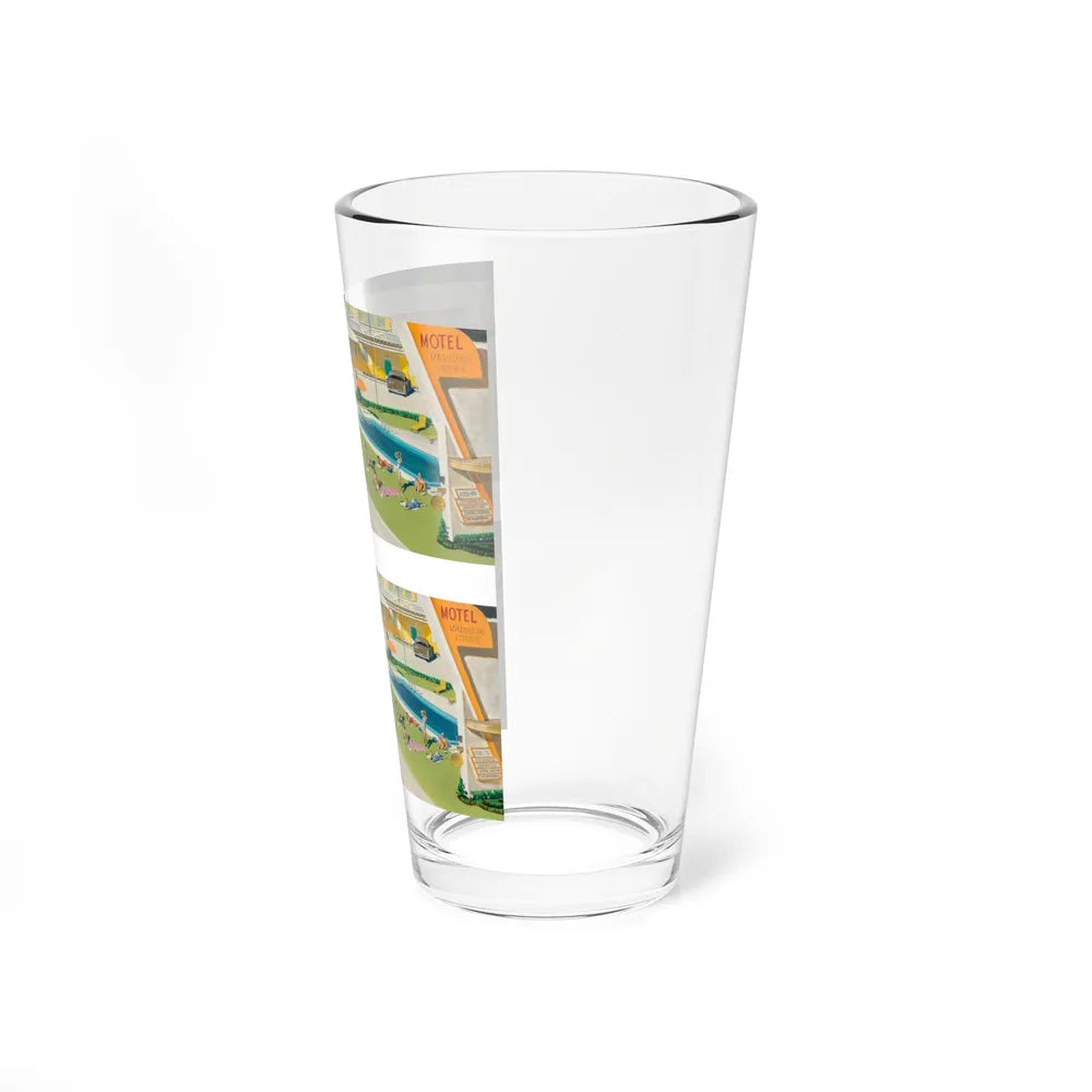 Summer Madness, The Saturday Evening Post cover, August 17, 1957 (Magazine Illustration) Pint Glass 16oz - Go Mug Yourself