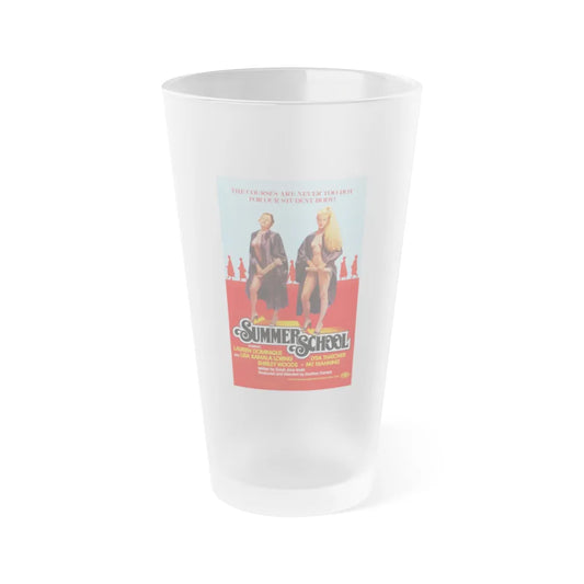 SUMMER SCHOOL 1979 Movie Poster - Frosted Pint Glass 16oz-Go Mug Yourself