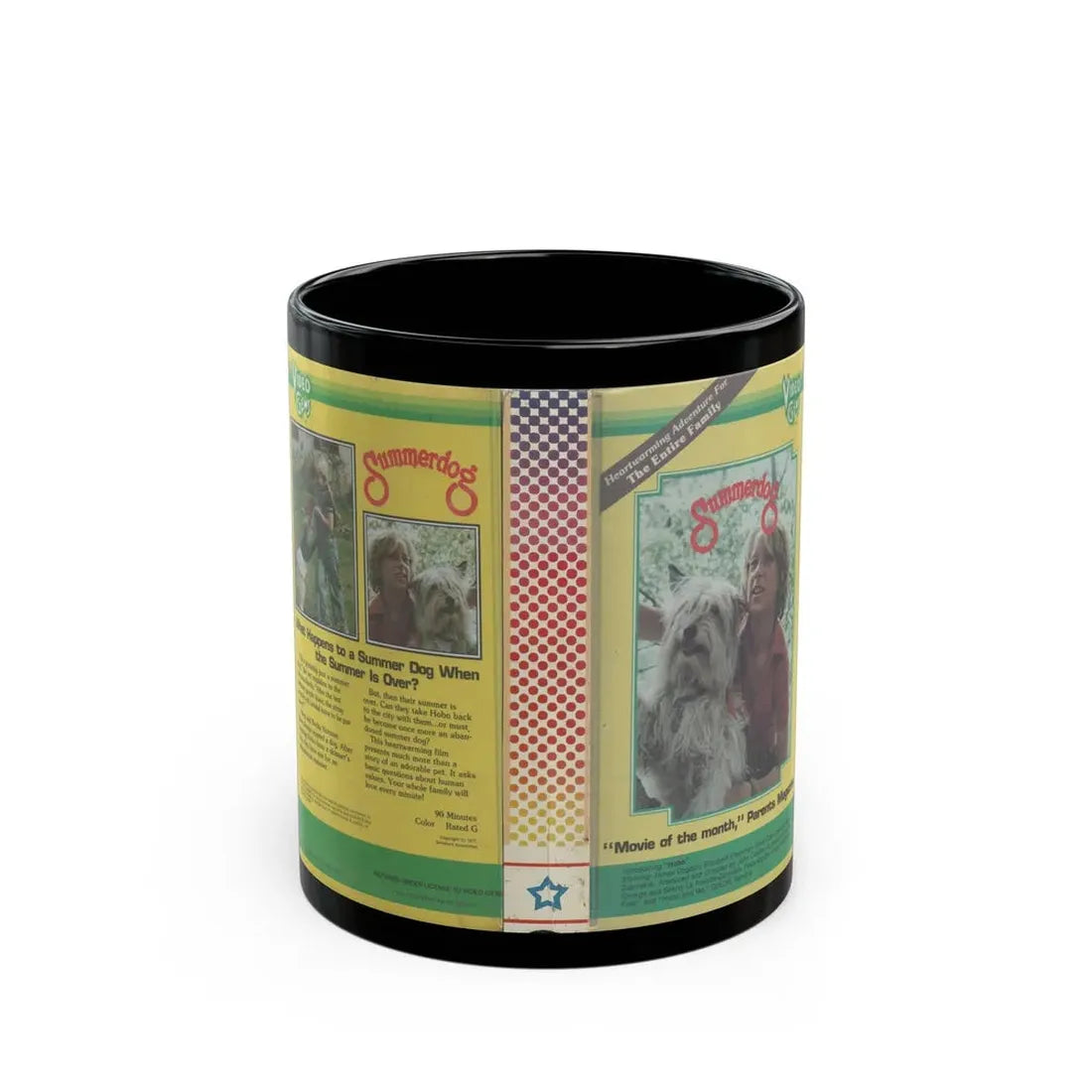 SUMMERDOG (VHS COVER) - Black Coffee Mug 11oz - Go Mug Yourself