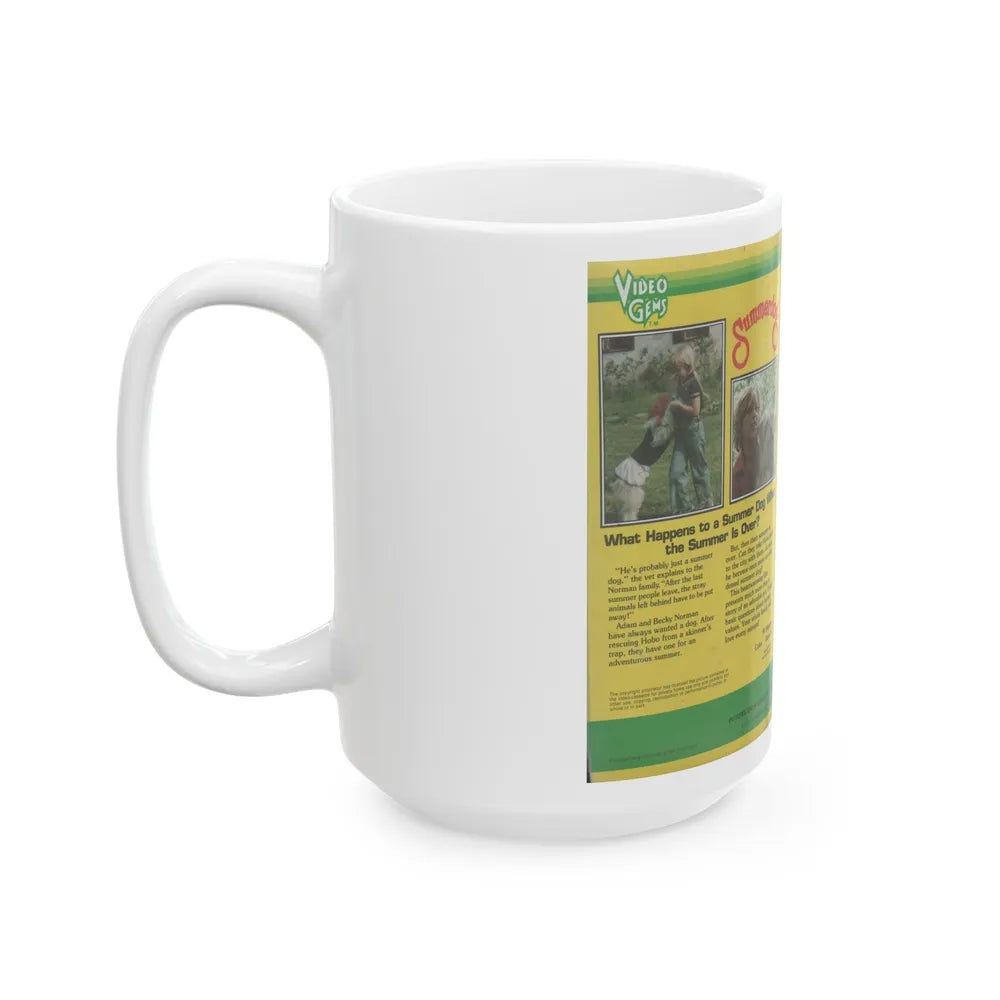 SUMMERDOG (VHS COVER) - White Coffee Mug-Go Mug Yourself