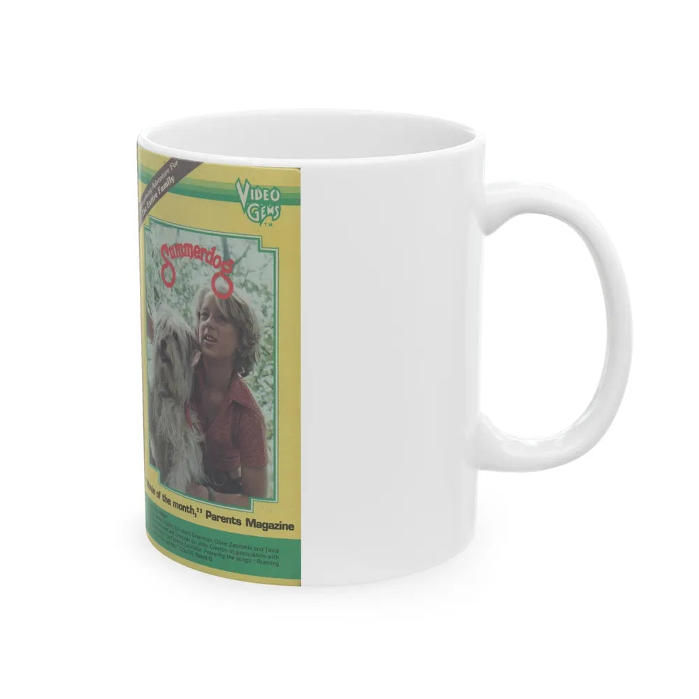 SUMMERDOG (VHS COVER) - White Coffee Mug-Go Mug Yourself