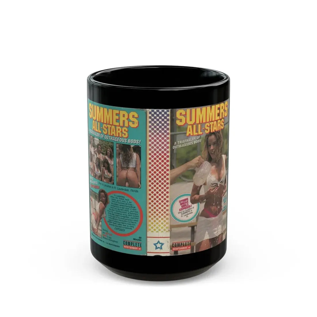 SUMMERS ALL STARS (VHS COVER) - Black Coffee Mug 15oz - Go Mug Yourself