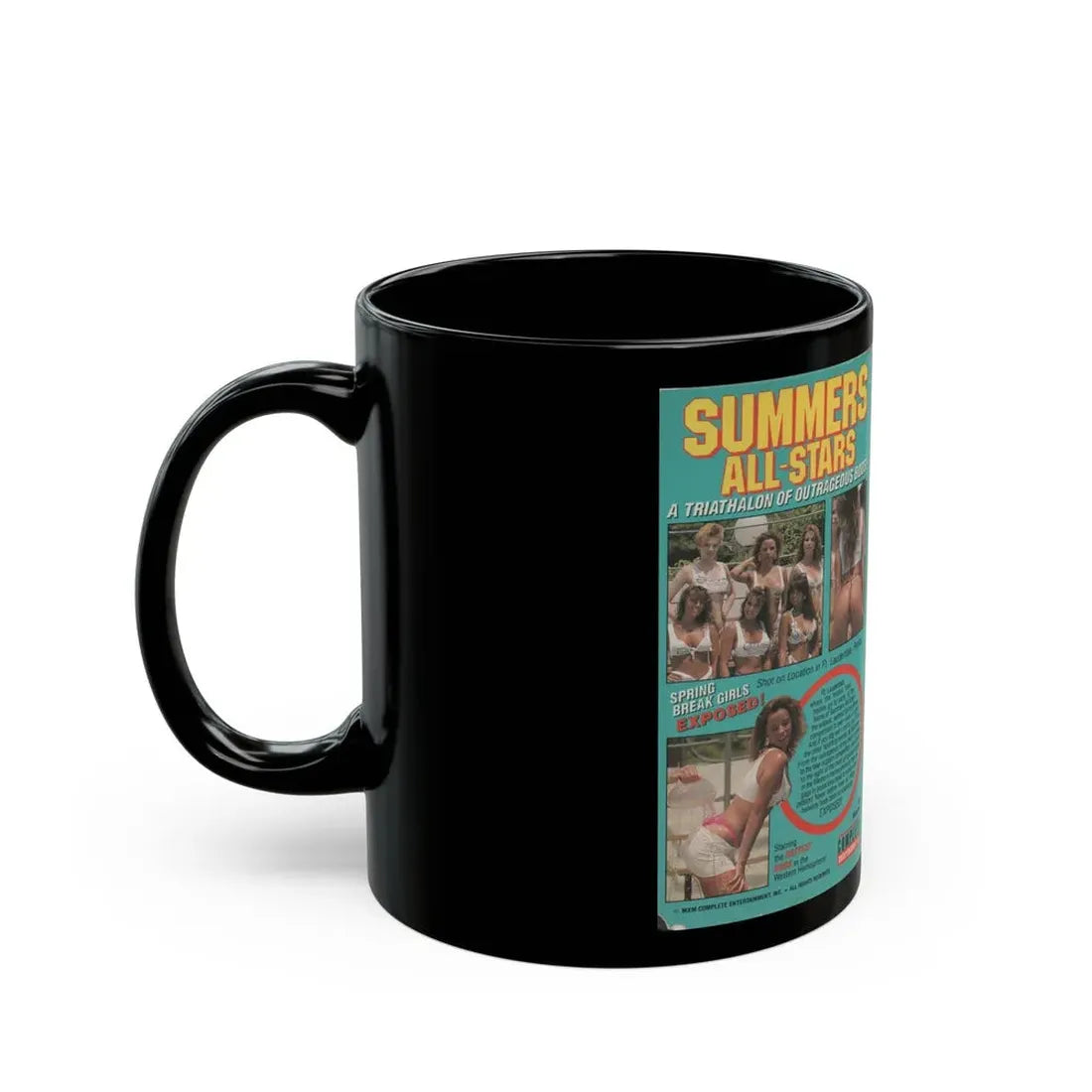 SUMMERS ALL STARS (VHS COVER) - Black Coffee Mug - Go Mug Yourself