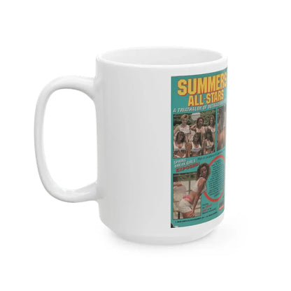 SUMMERS ALL STARS (VHS COVER) - White Coffee Mug - Go Mug Yourself