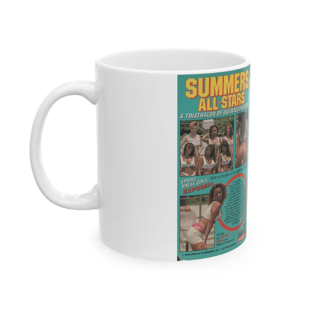 SUMMERS ALL STARS (VHS COVER) - White Coffee Mug-Go Mug Yourself