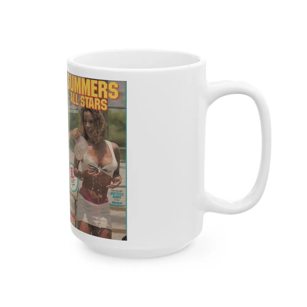 SUMMERS ALL STARS (VHS COVER) - White Coffee Mug-Go Mug Yourself