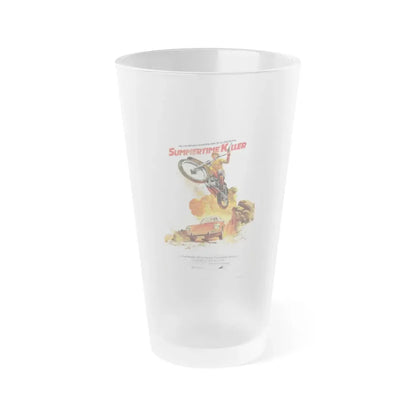 SUMMERTIME KILLER 1972 Movie Poster - Frosted Pint Glass 16oz Default Title - Go Mug Yourself
