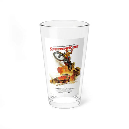 SUMMERTIME KILLER 1972 Movie Poster - Pint Glass 16oz-16oz-Go Mug Yourself