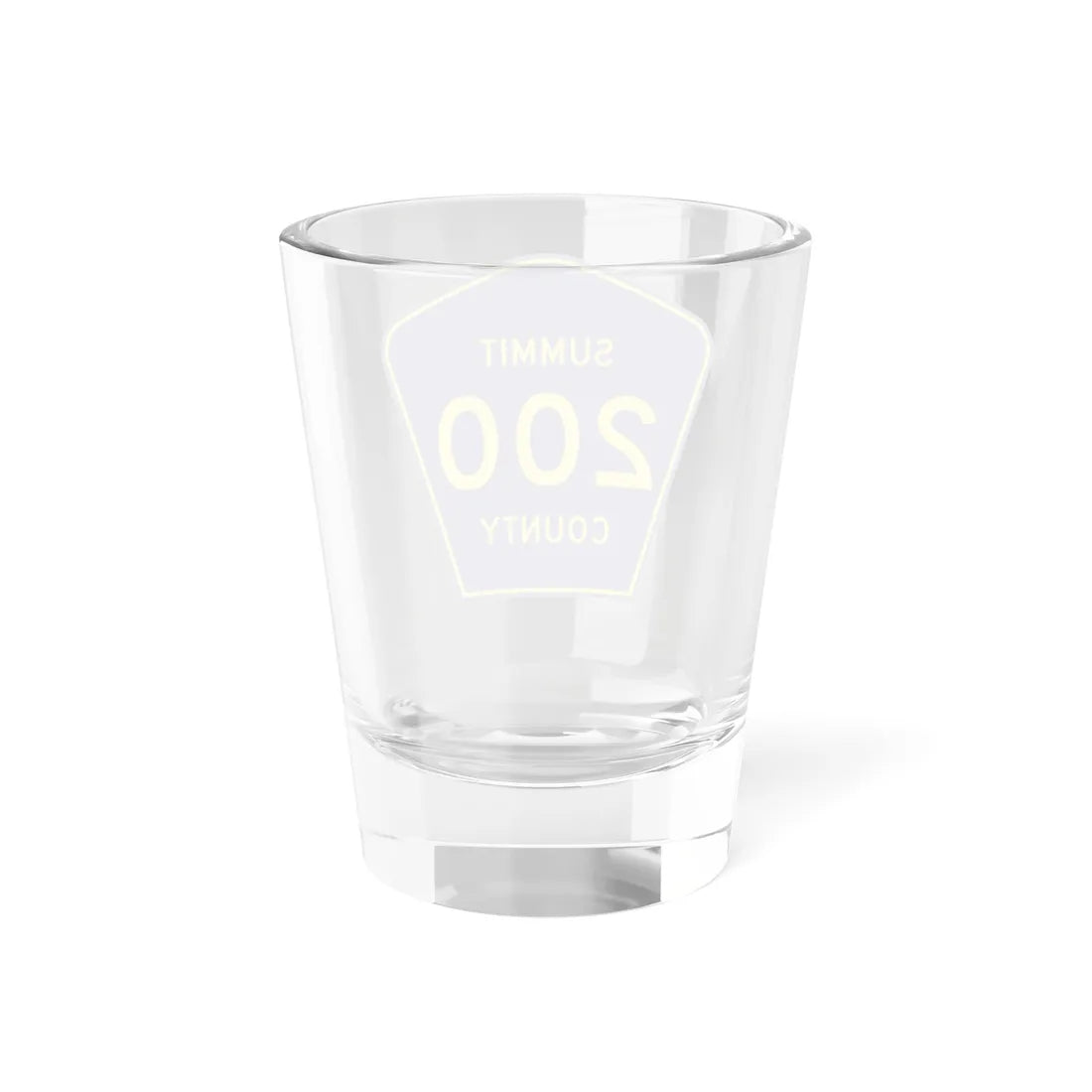 Summit County 200 (Ohio) (Road Sign) Shot Glass 1.5oz - Go Mug Yourself