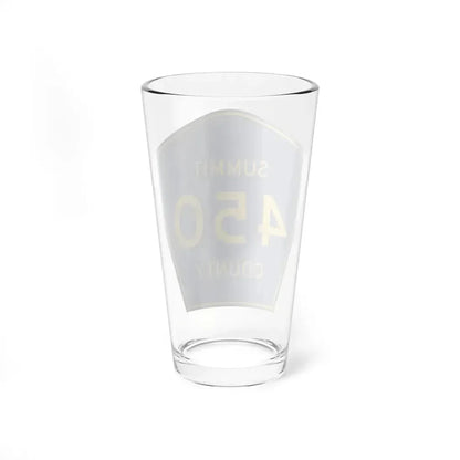 Summit County 450 (Ohio) (Road Sign) Pint Glass 16oz - Go Mug Yourself