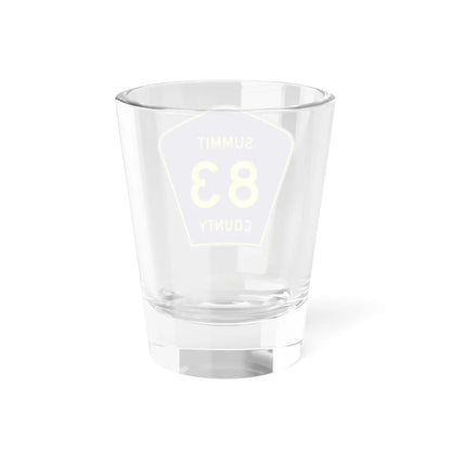Summit County 83 (Ohio) (Road Sign) Shot Glass 1.5oz - Go Mug Yourself