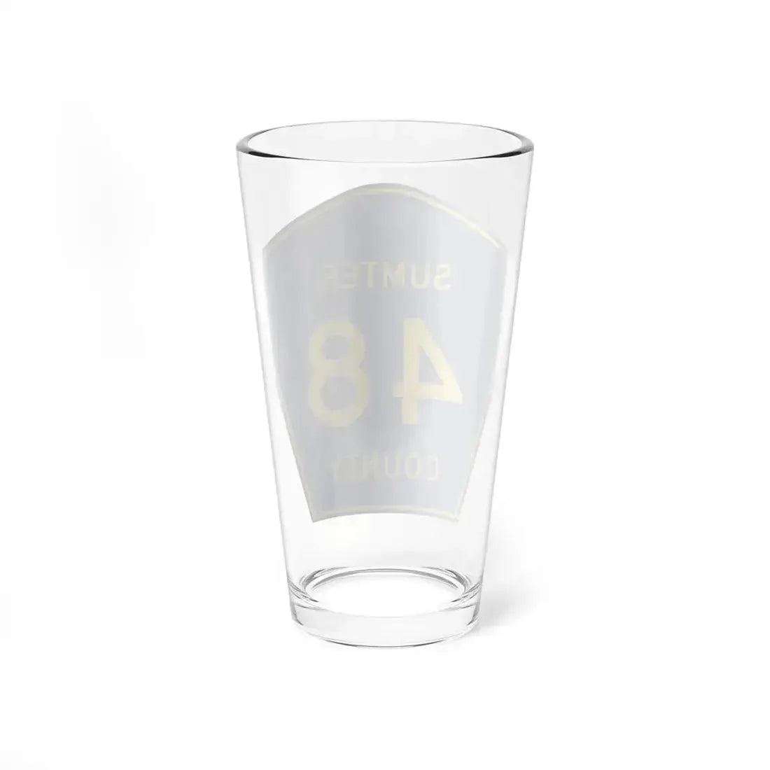 Sumter County 48 (Florida) (Road Sign) Pint Glass 16oz - Go Mug Yourself