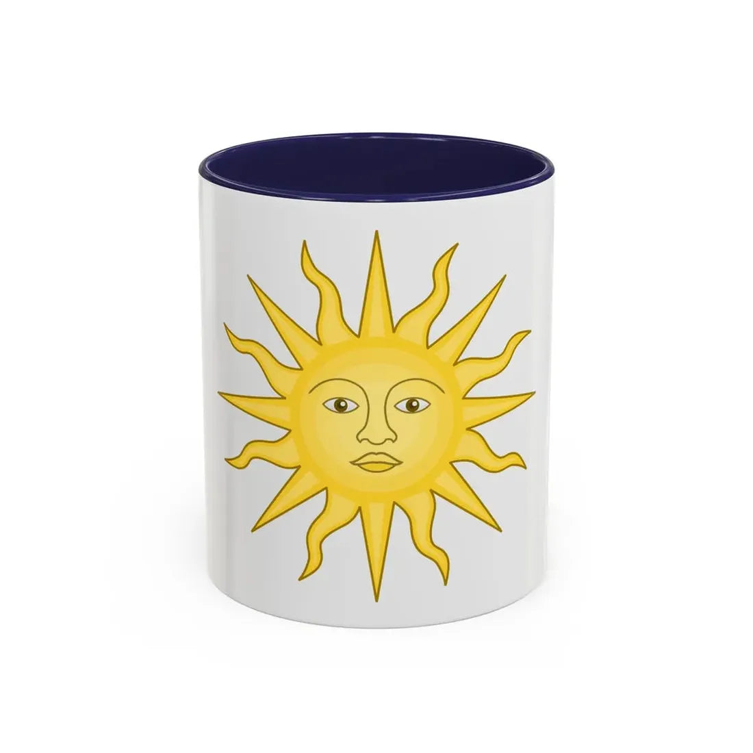 Sun of York - Accent Coffee Mug 11oz Navy - Go Mug Yourself