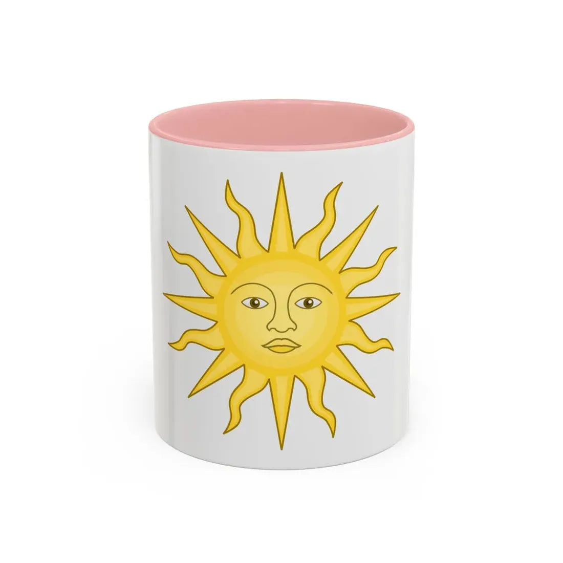 Sun of York - Accent Coffee Mug 11oz Pink - Go Mug Yourself