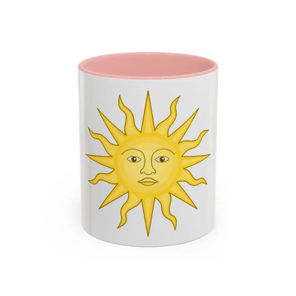 Sun of York - Accent Coffee Mug 11oz Pink - Go Mug Yourself