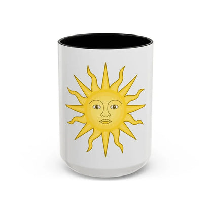 Sun of York - Accent Coffee Mug 15oz Black - Go Mug Yourself