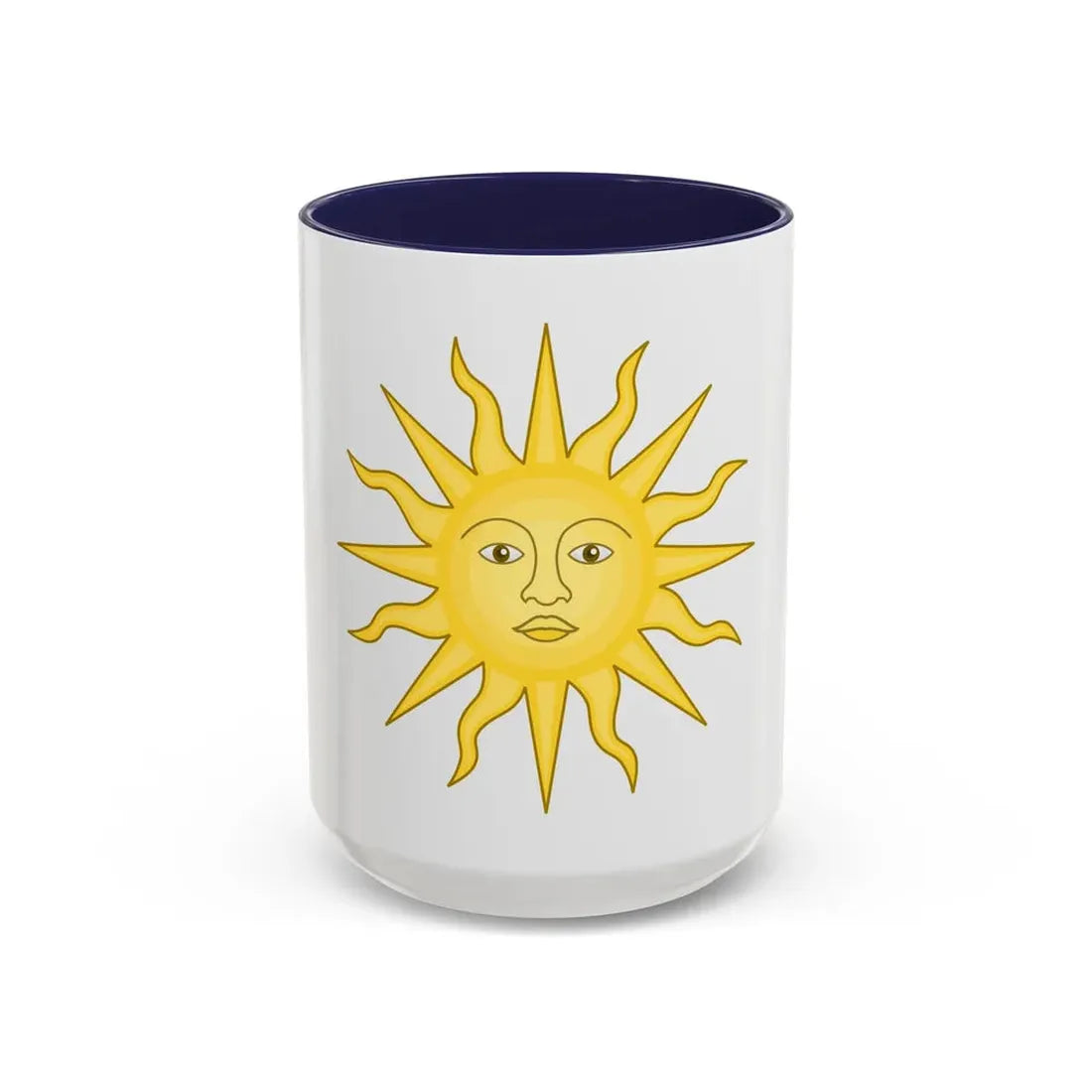 Sun of York - Accent Coffee Mug 15oz Navy - Go Mug Yourself