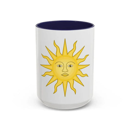 Sun of York - Accent Coffee Mug 15oz Navy - Go Mug Yourself