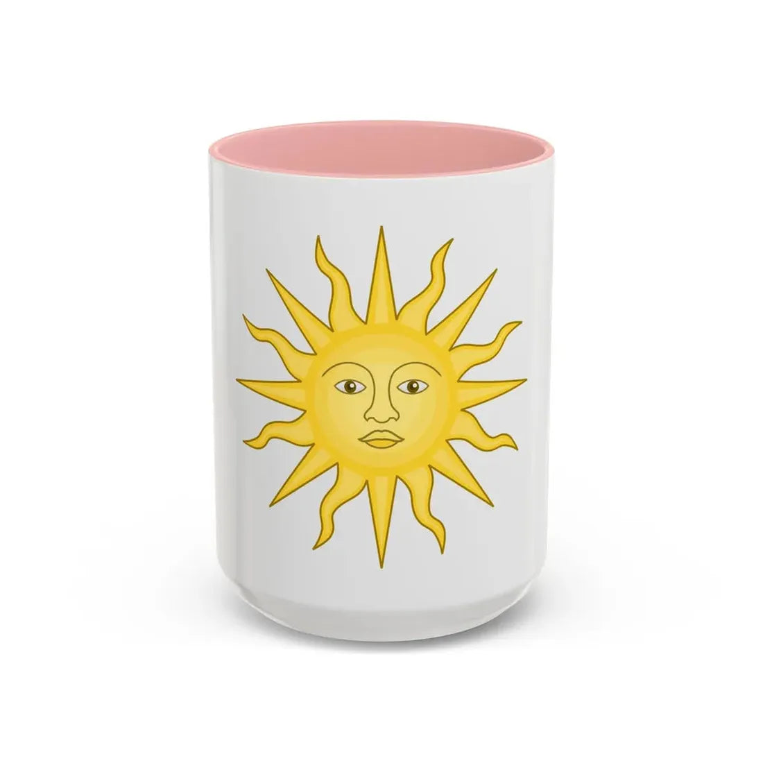 Sun of York - Accent Coffee Mug 15oz Pink - Go Mug Yourself