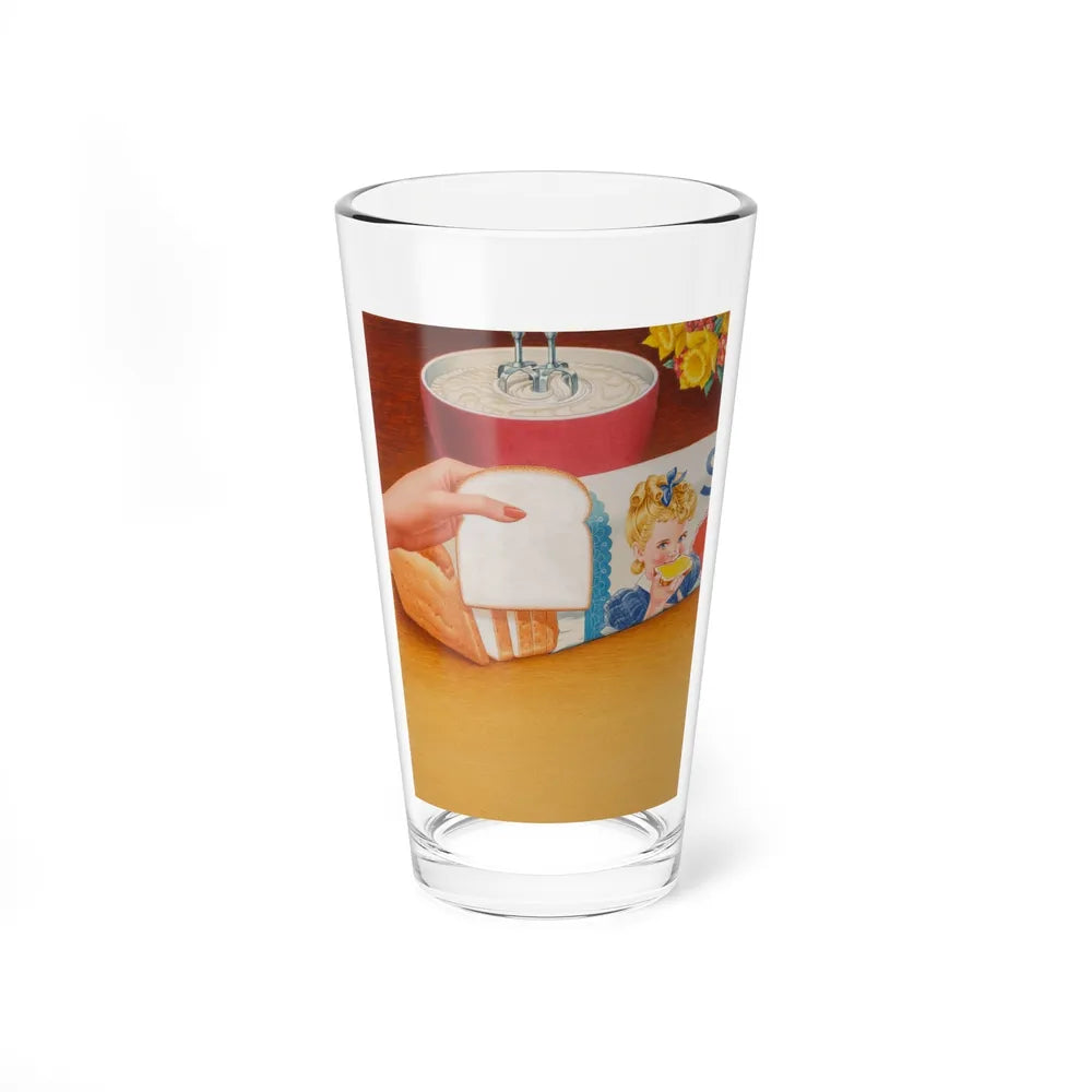 Sunbeam Bread advertisement (Magazine Illustration) Pint Glass 16oz-16oz-Go Mug Yourself