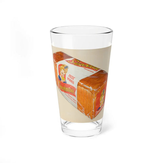 Sunbeam Stroehmann's Bread ad illustration (Magazine Illustration) Pint Glass 16oz 16oz - Go Mug Yourself