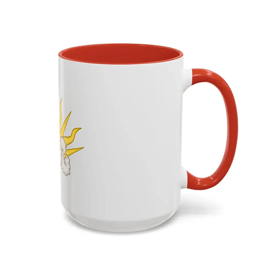 Sunburst Badge - Accent Coffee Mug - Go Mug Yourself