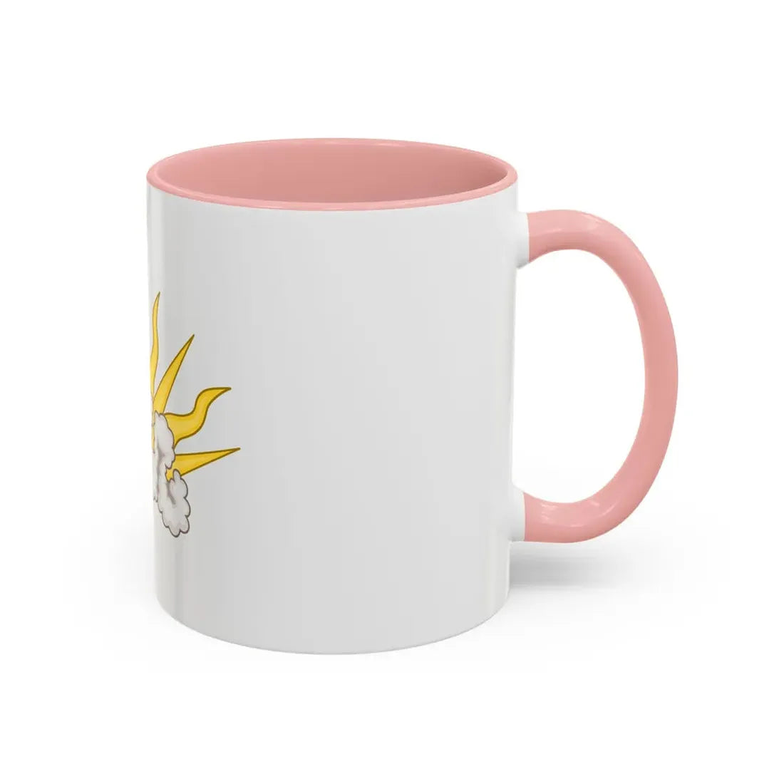Sunburst Badge - Accent Coffee Mug - Go Mug Yourself