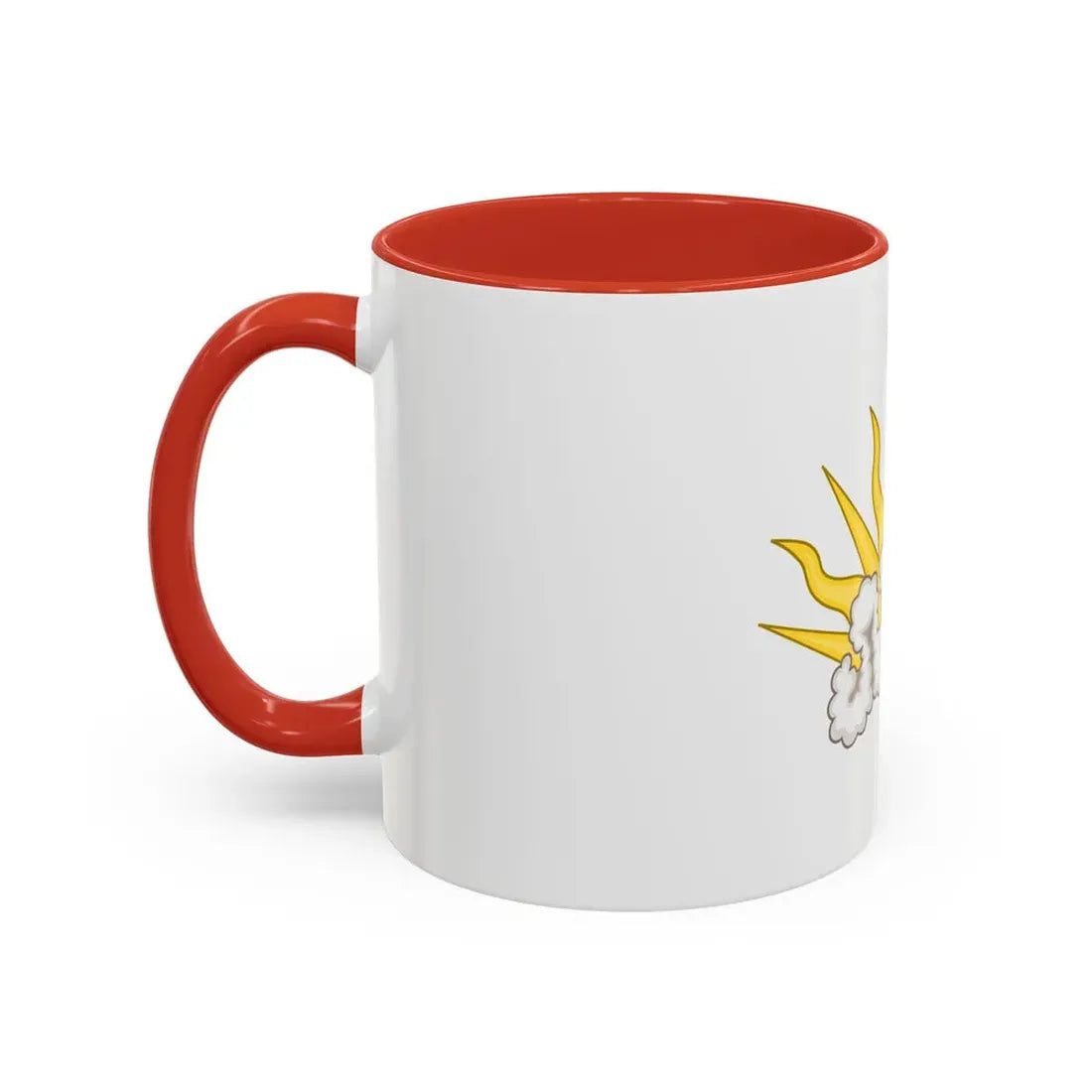 Sunburst Badge - Accent Coffee Mug - Go Mug Yourself