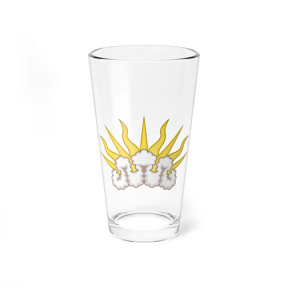 Sunburst Badge - Pint Glass 16oz-16oz-Go Mug Yourself