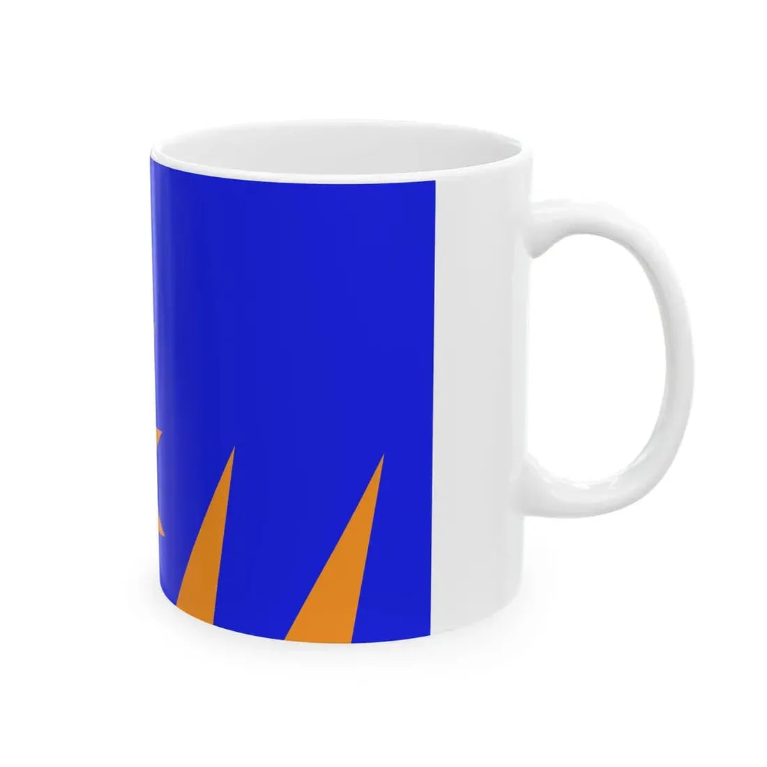 Sunburst Flag Barrys rock (Ireland) White Coffee Mug - Go Mug Yourself