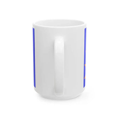 Sunburst Flag Barrys rock (Ireland) White Coffee Mug - Go Mug Yourself